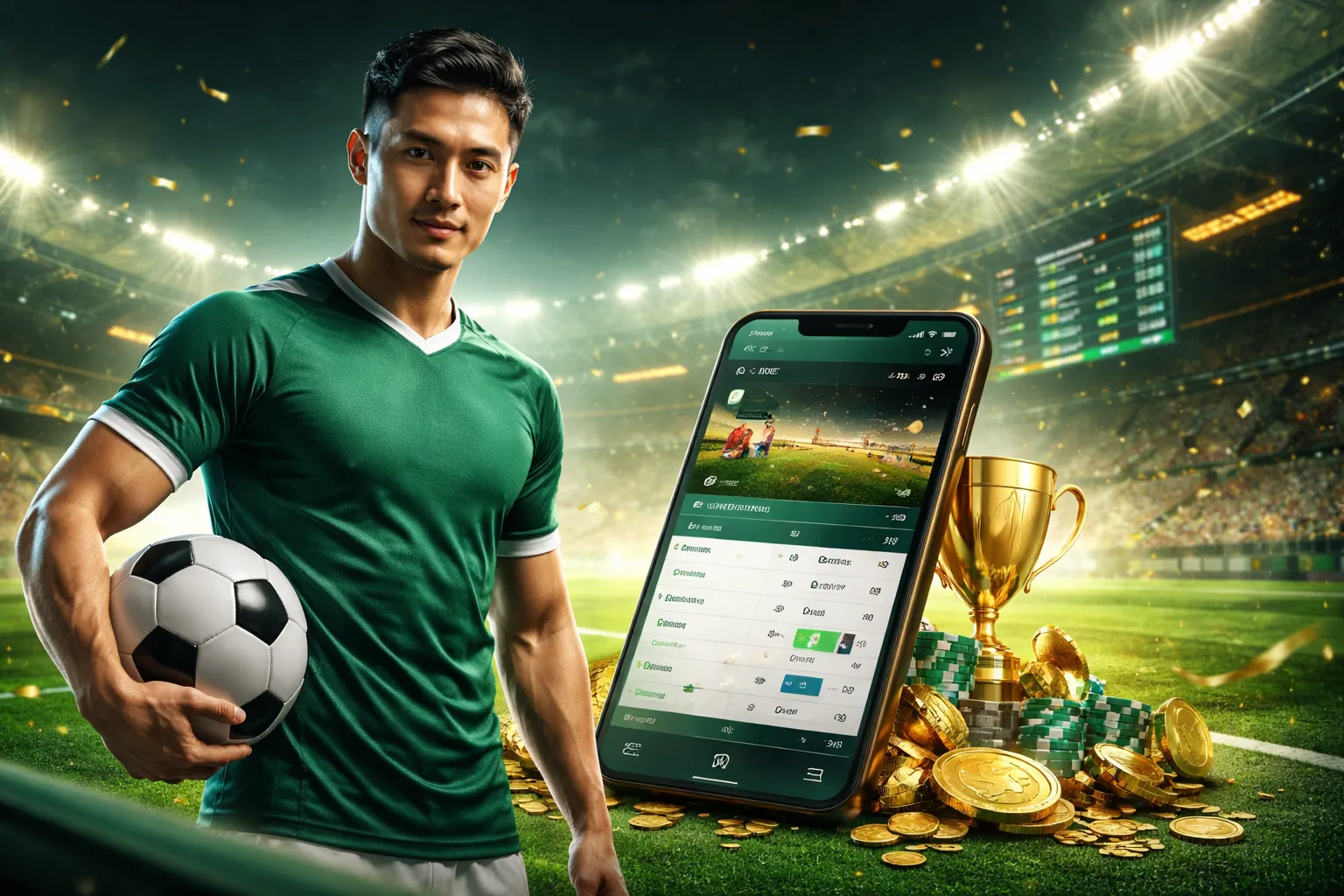 Cách đặt cược thể thao trên 188bey Android